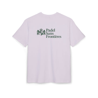Oversized Back Print Crest Tee