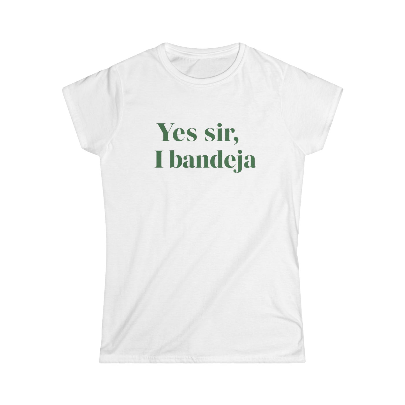 Yes Sir,  I Bandeja Women's Tee