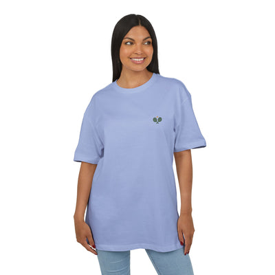 Oversized Poster Girl Back Print Tee