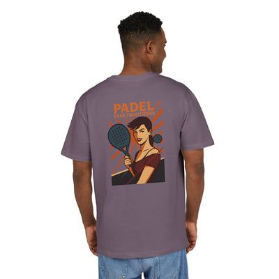 Oversized Poster Girl Back Print Tee