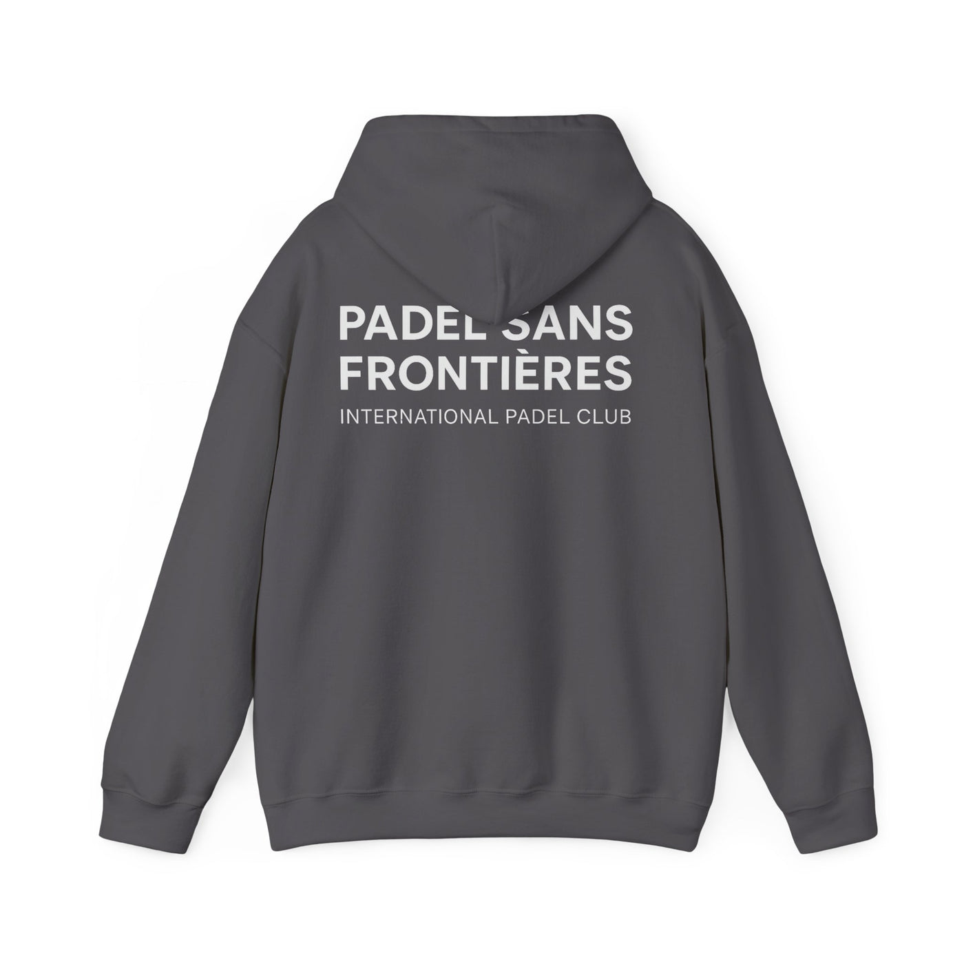 Padel Sans Frontières Club Hoodie with white print