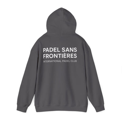 Padel Sans Frontières Club Hoodie with white print