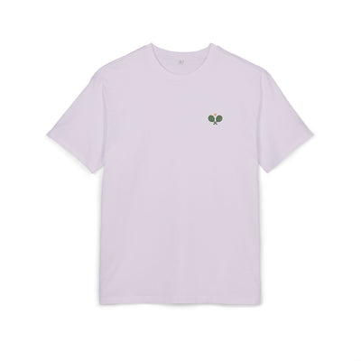 Oversized Back Print Crest Tee
