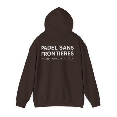 Padel Sans Frontières Club Hoodie with white print