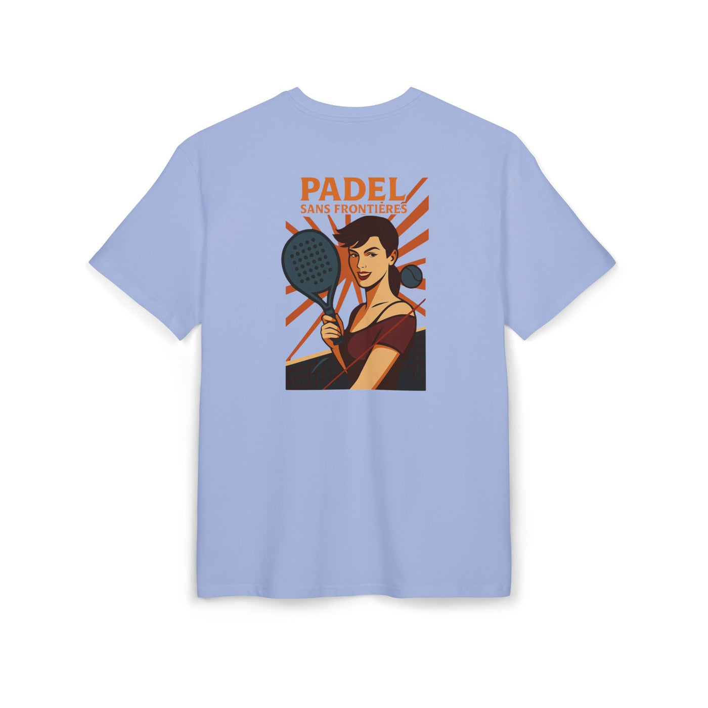 Oversized Poster Girl Back Print Tee