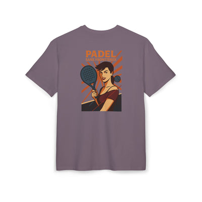 Oversized Poster Girl Back Print Tee